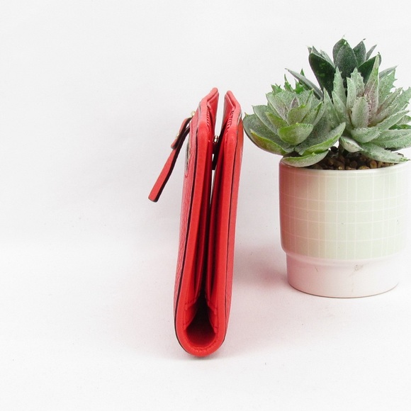 Kate Spade ♠️ Folding Pebbled Leather Wallet - Picture 3 of 5